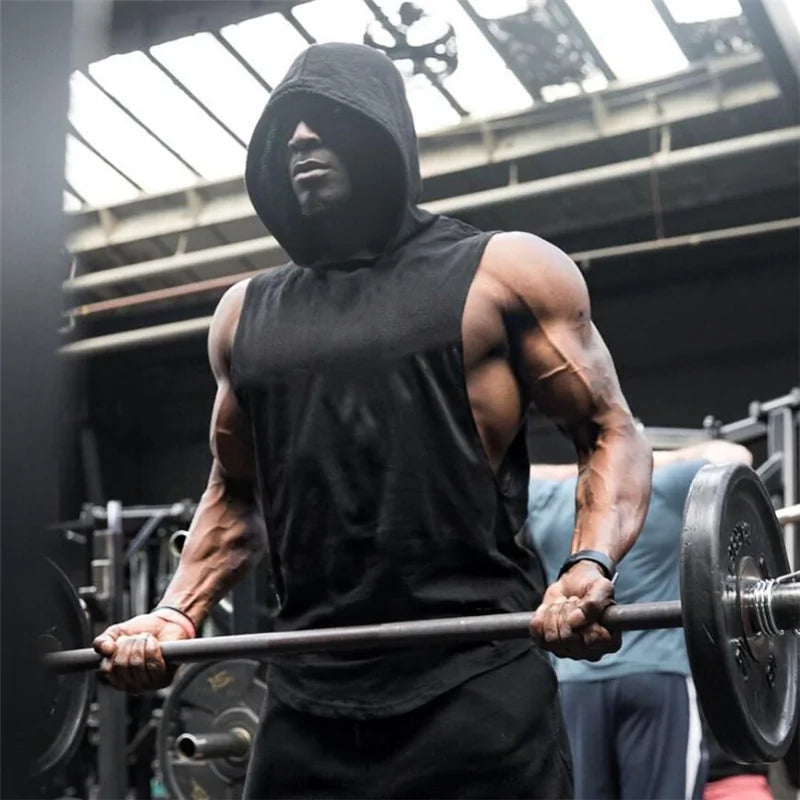 Gym Tank Top Hoodie
