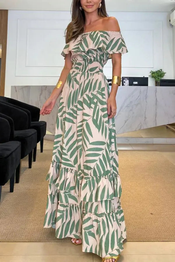 Lange Zomerjurk met Print